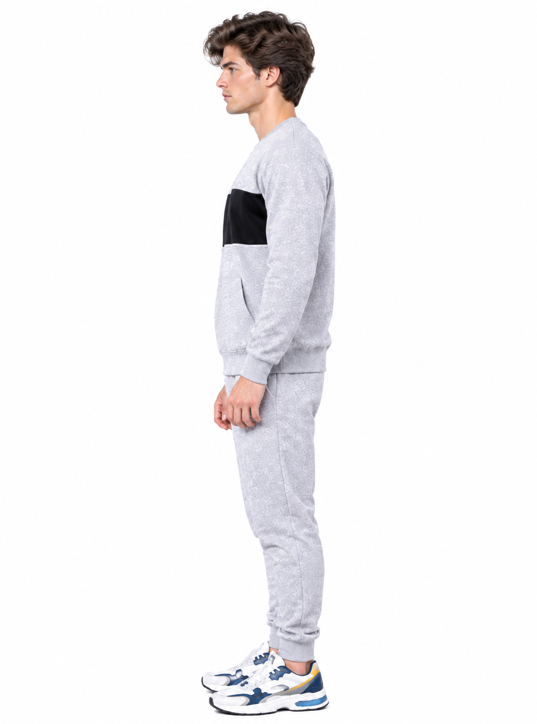 Linework Sweat Suit & Joggers Set