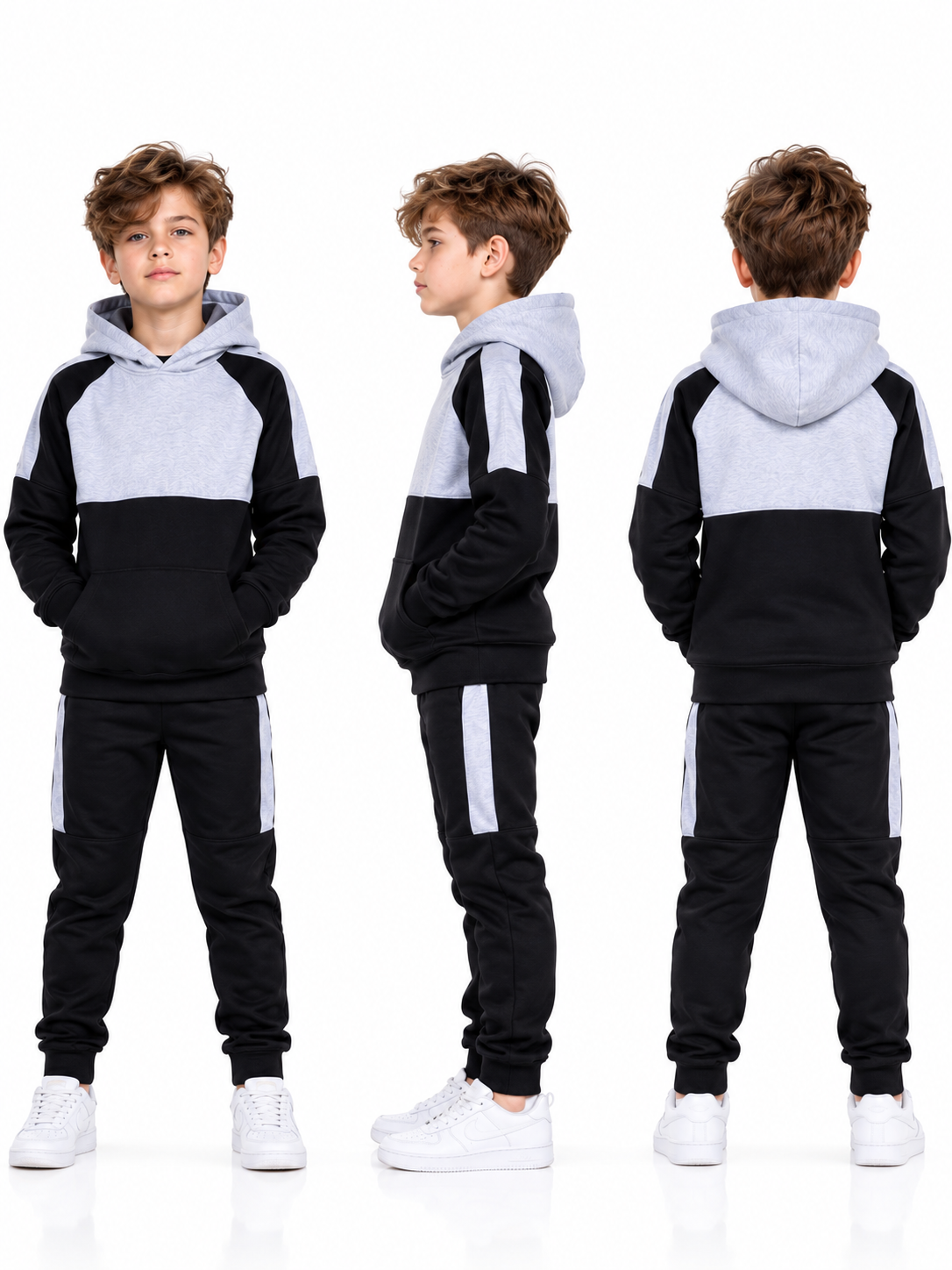 Mini Track Hoodie & Joggers Set