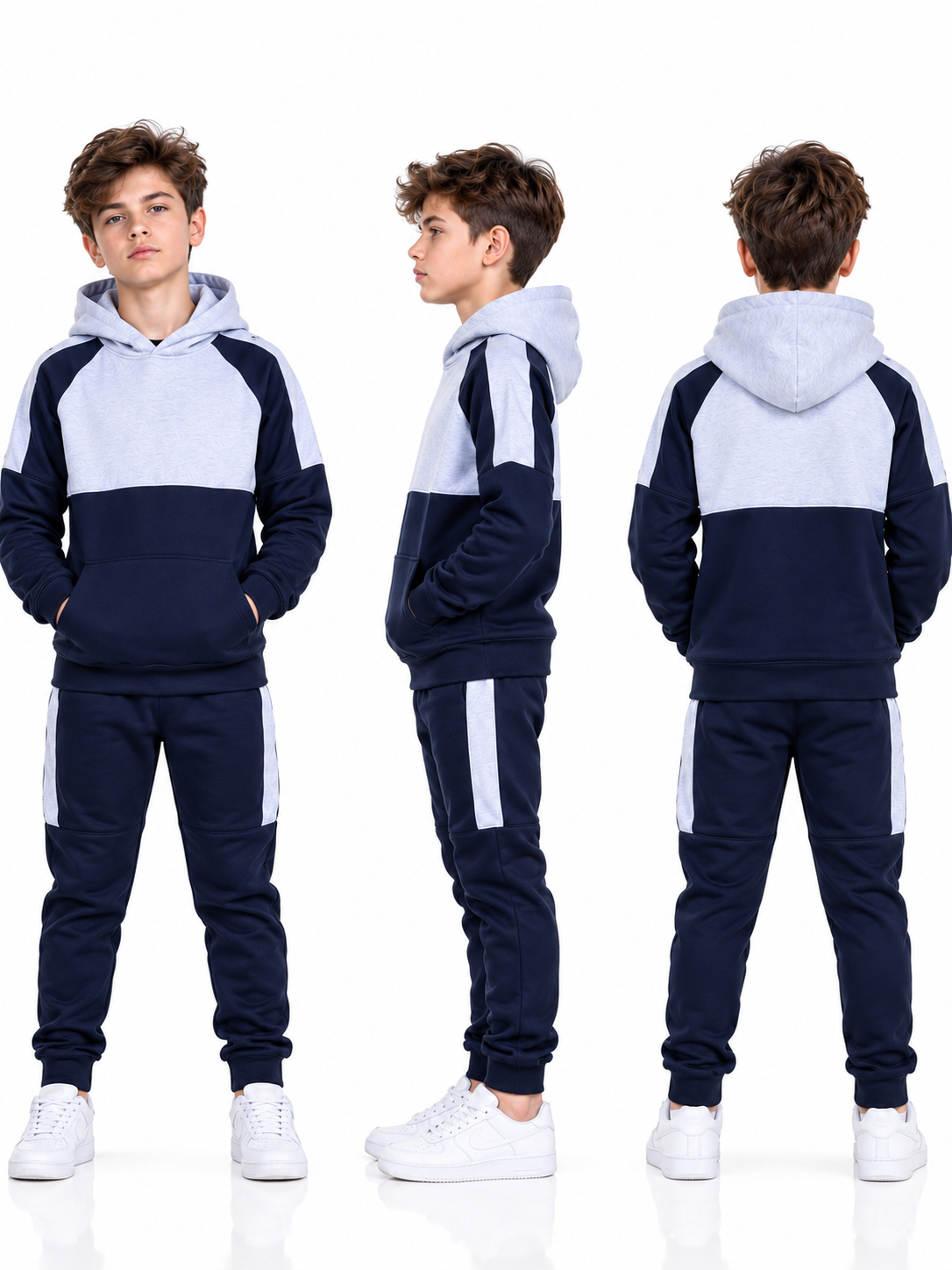 Mini Track Hoodie & Joggers Set