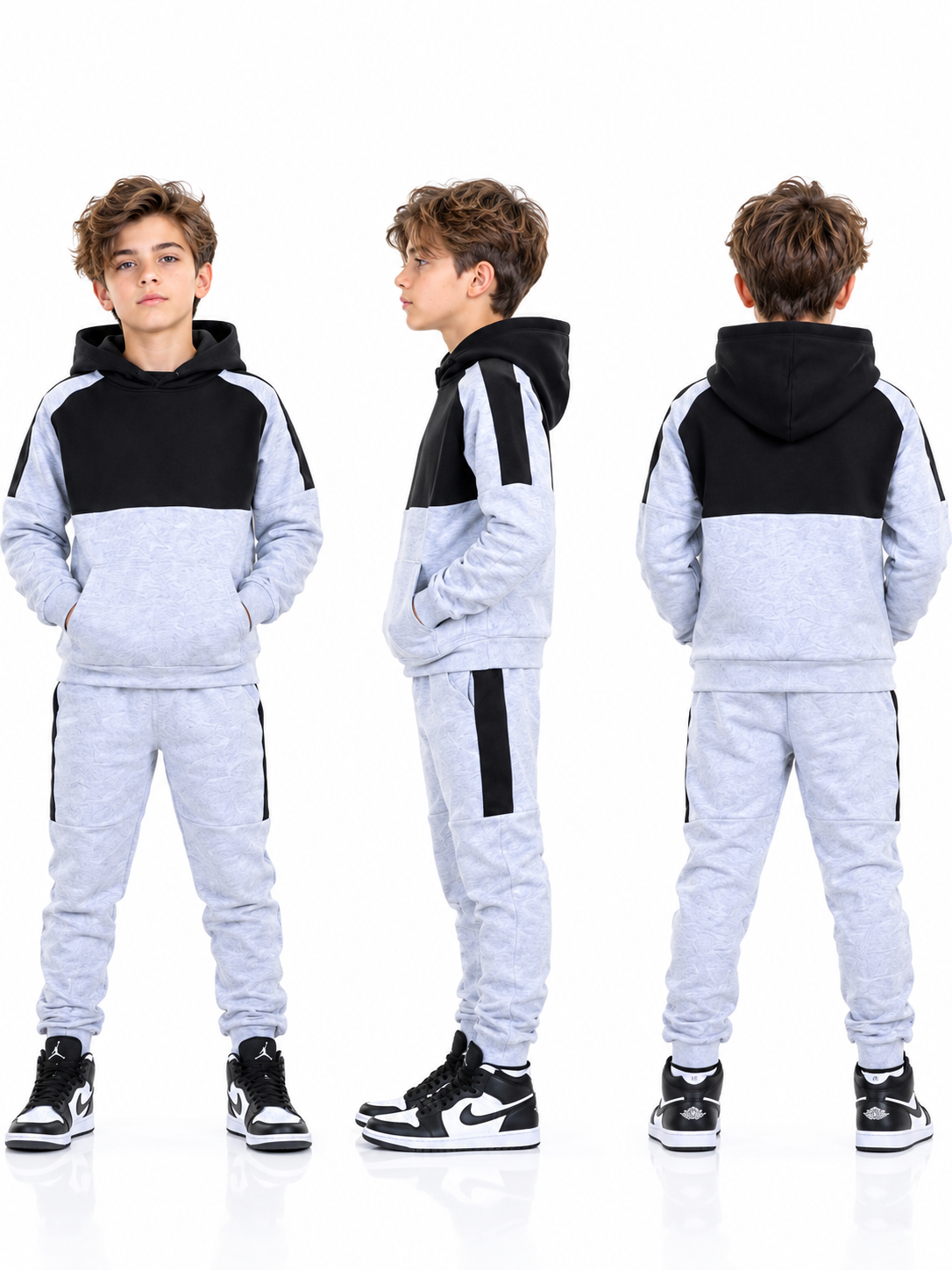 Mini Track Hoodie & Joggers Set