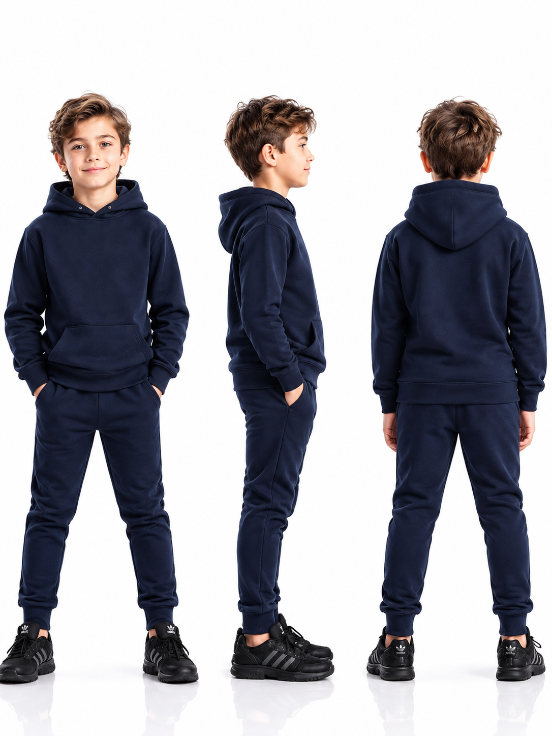 Kids Core Fleece Sweatsuit & Joggers Set