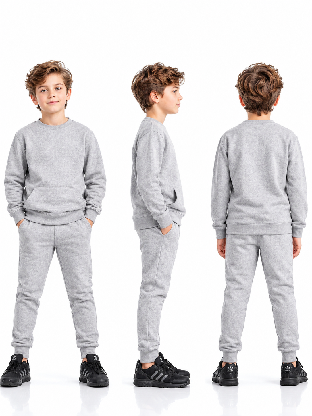 Kids Core Fleece Sweatsuit & Joggers Set