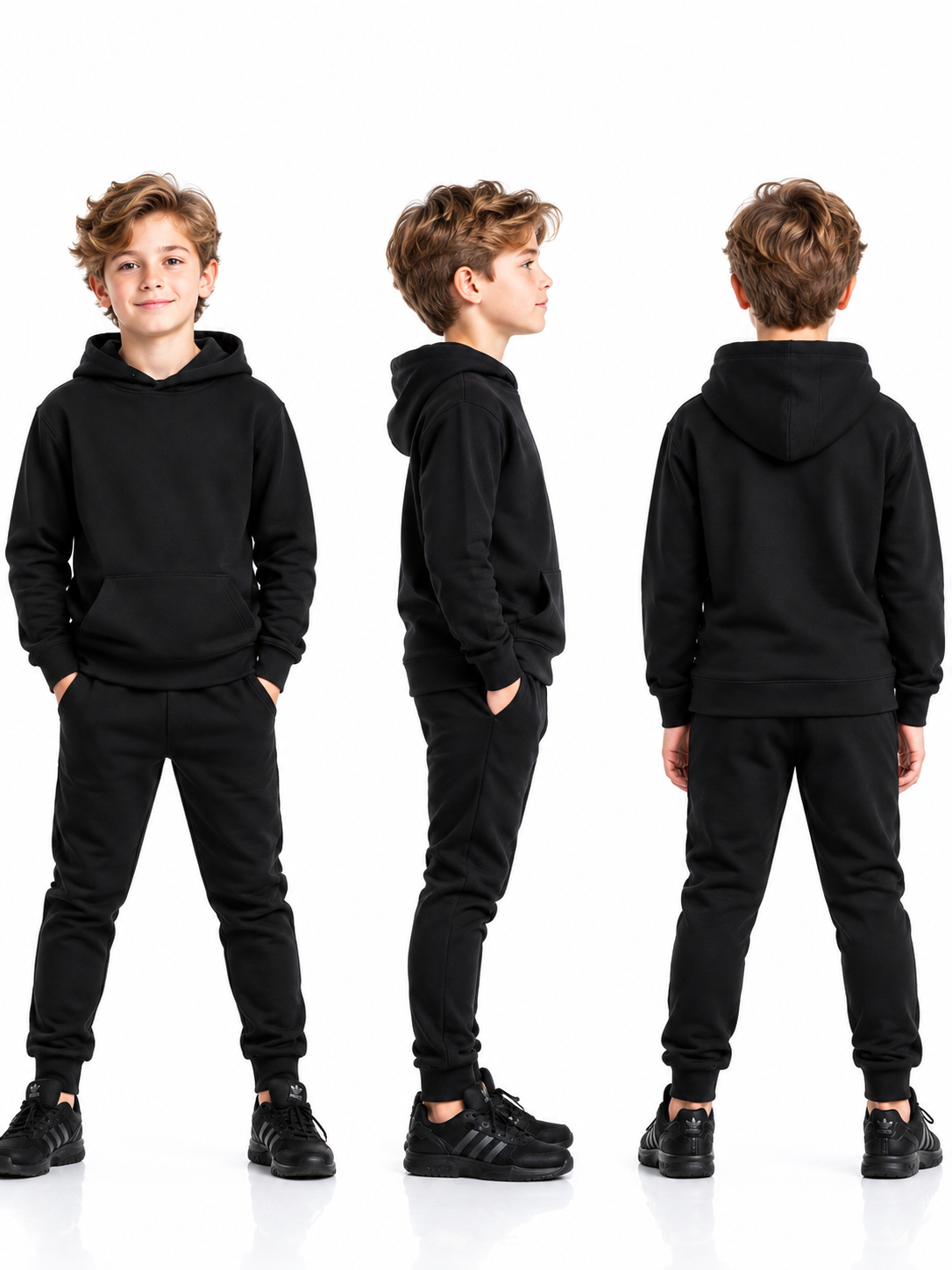 Kids Core Fleece Sweatsuit & Joggers Set