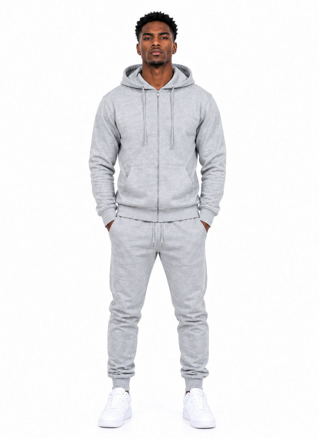 Core Fleece Zip Hoodie & Joggers Set
