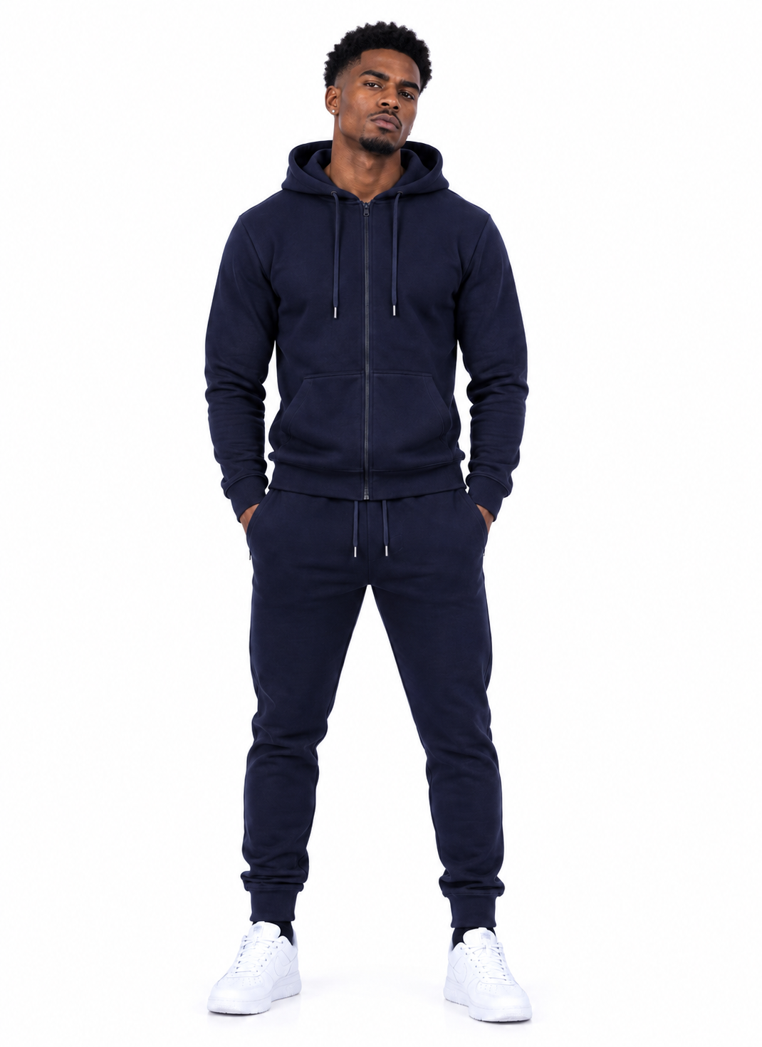 Core Fleece Zip Hoodie & Joggers Set