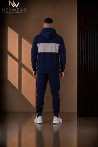 NEXWEAR Men's Premium Front Panel Hoodie Set