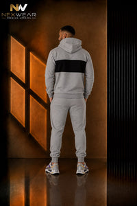NEXWEAR Men's Premium Front Panel Hoodie Set