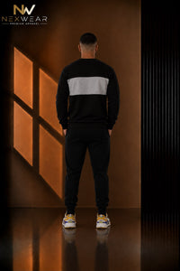 NEXWEAR Men's Premium Front Panel Sweat Suit & Joggers Set