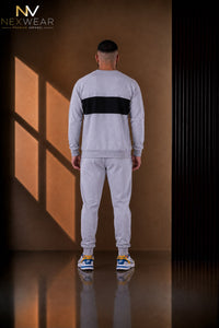 NEXWEAR Men's Premium Front Panel Sweat Suit & Joggers Set