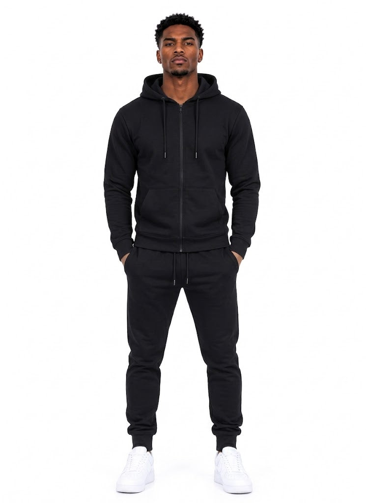 Core Fleece Zip Hoodie & Joggers Set