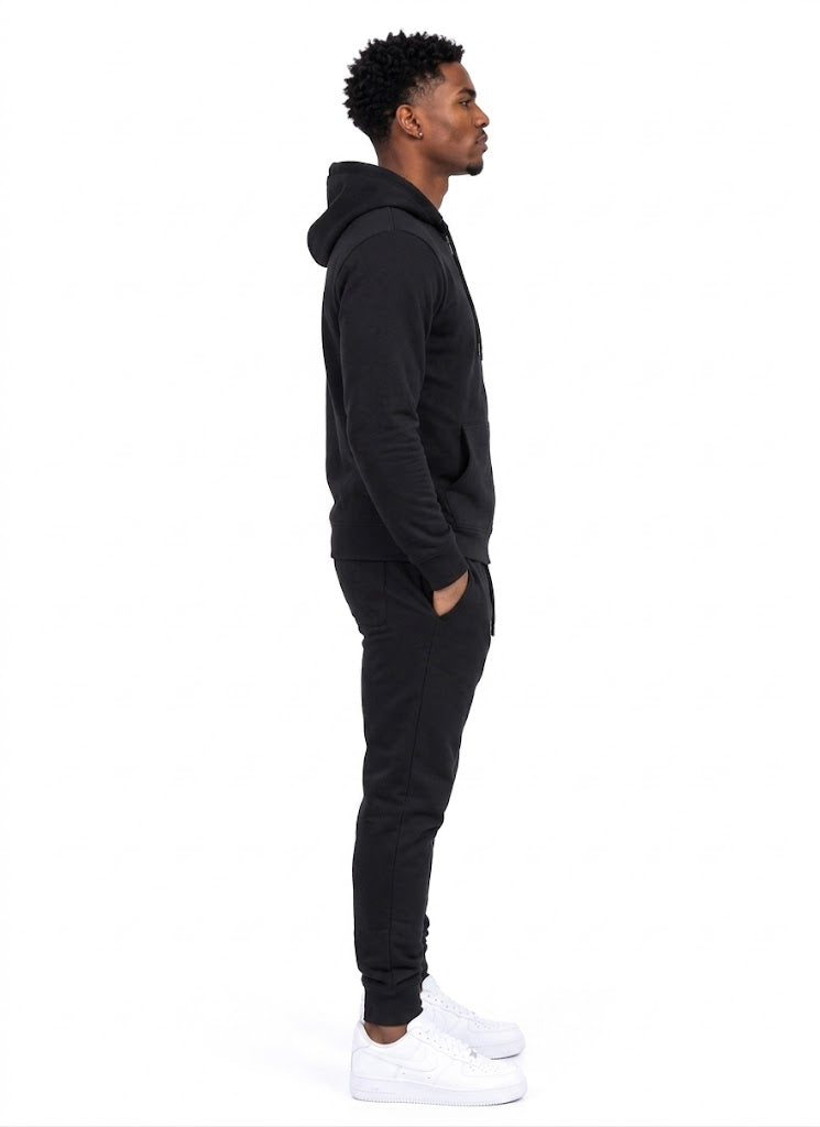 Core Fleece Zip Hoodie & Joggers Set